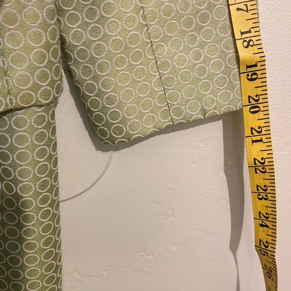 Henry Lee 2-Pc Dress Suit, Light Lime, Straight Line, 3/4 Sleeves, size 10P - Picture 5 of 16